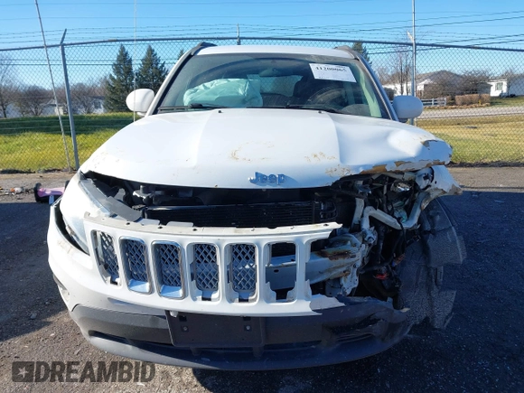 2014 Jeep Compass Latitude with VIN 1C4NJCEB0ED660019, listed as a IAAI auction lot 41200065 with 185,174 mi miles. Bid and sale history available at carsss.com. Image 12.