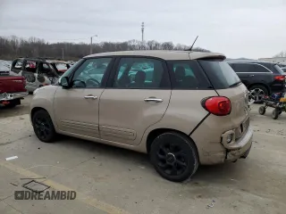 2014 FIAT 500L Lounge with VIN ZFBCFACH1EZ018158, listed as a Copart auction lot 44013195 with 113,260 mi miles and Clean Title. Bid and sale history available at DreamBid. Image 2.