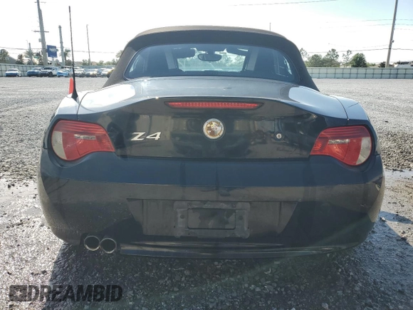 2007 BMW Z4 3.0si with VIN 4USBU53557LW92860, listed as a Copart auction lot 51298935 with Not provided miles and Non repairable. Bid and sale history available at DreamBid. Image 6.