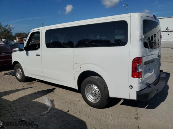 2019 Nissan NV Passenger NV3500 HD SV with VIN 5BZBF0AA2KN851723, listed as a Copart auction lot 76561034 with 0 mi miles and Non Repairable. Bid and sale history available at carsss.com. Image 2.