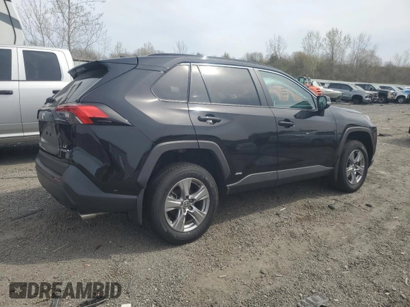 2024 Toyota RAV4 Hybrid LE with VIN 2T3MWRFV7RW245278, listed as a Copart auction lot 54770275 with 14,710 mi miles and Salvage title. Bid and sale history available at DreamBid. Image 3.