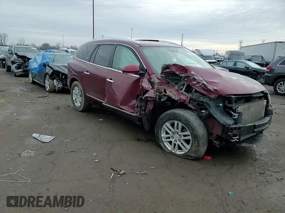 2015 Buick Enclave Convenience with VIN 5GAKRAKD8FJ220284, listed as a Copart auction lot 47239865 with 166,810 mi miles and Non Repairable. Bid and sale history available at carsss.com. Image 12.