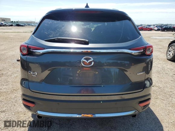 2023 Mazda CX-9 Grand Touring z VIN JM3TCBDY1P0643782, wystawiony jako Copart lot #59702665 z przebiegiem 83 245 mil mil oraz Nie do naprawy • Non repairable. Historia ofert i sprzedaży dostępna na DreamBid. Obrazek 6.