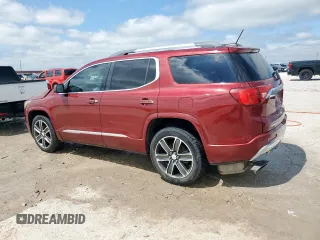 2018 GMC Acadia Denali with VIN 1GKKNPLS1JZ132069, listed as a Copart auction lot 55849365 with 76,936 mi miles and Salvage title. Bid and sale history available at DreamBid. Image 2.