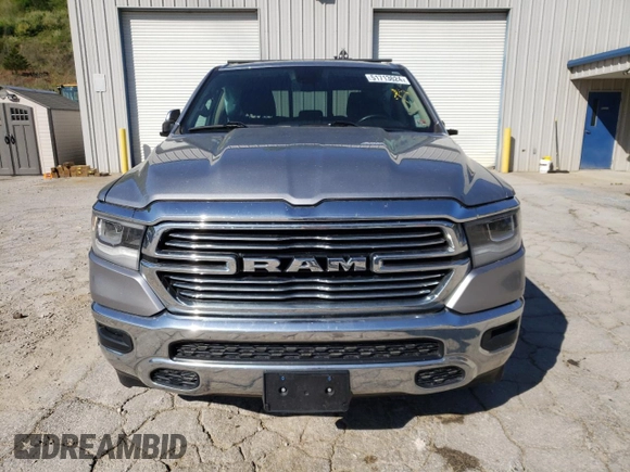2019 Ram 1500 Laramie with VIN 1C6SRFDT5KN713298, listed as a Copart auction lot 51713624 with 118,908 mi miles and Salvage Title. Bid and sale history available at carsss.com. Image 5.