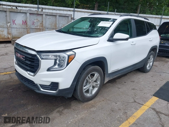 2023 GMC Terrain SLE with VIN 3GKALTEG6PL238083, listed as a IAAI auction lot 42583941 with 65,892 mi miles and . Bid and sale history available at DreamBid. Image 18.