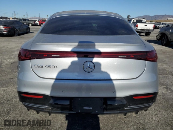 2022 Mercedes-Benz EQS 450+ z VIN W1KCG2DB6NA001130, wystawiony jako Copart lot #88328645 z przebiegiem 39 397 mil mil oraz Szkody całkowita. Historia ofert i sprzedaży dostępna na DreamBid. Obrazek 6.