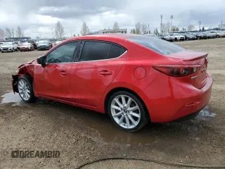 2017 Mazda 3 Grand Touring z VIN JM1BN1W31H1126875, wystawiony jako Copart lot #53517675 z przebiegiem 138 855 mil mil oraz Szkoda całkowita • Salvage title. Historia ofert i sprzedaży dostępna na DreamBid. Obrazek 2.