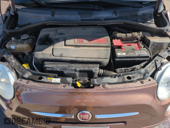 2013 FIAT 500 Pop with VIN 3C3CFFAR4DT714691, listed as a Copart auction lot 53346175 with 83,256 mi miles and Salvage Title. Bid and sale history available at carsss.com. Image 11.