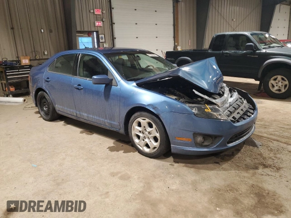 2010 Ford Fusion SE with VIN 3FAHP0HA5AR297821, listed as a Copart auction lot 47209345 with 153,668 mi miles and Salvage Title. Bid and sale history available at DreamBid. Image 4.