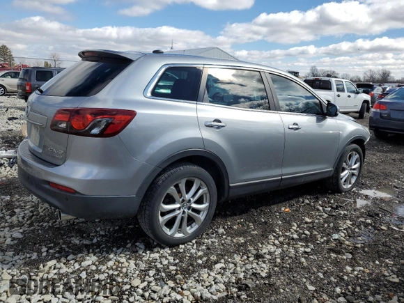 2013 Mazda CX-9 Grand Touring with VIN JM3TB3DA9D0421207, listed as a Copart auction lot 46913575 with 139,513 mi miles and Non Repairable. Bid and sale history available at carsss.com. Image 3.
