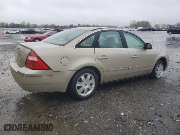 2005 Ford Five Hundred SE with VIN 1FAFP26175G189901, listed as a Copart auction lot 52849785 with 59,914 mi miles and Clean Title. Bid and sale history available at carsss.com. Image 3.