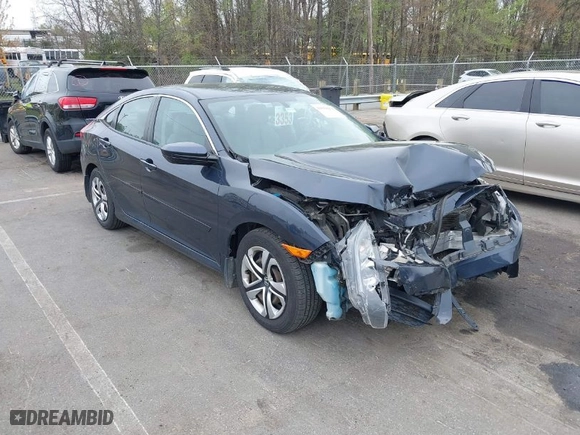 2018 Honda Civic Sedan LX with VIN 19XFC2F59JE000247, listed as a IAAI auction lot 41938276 with 170,268 mi miles. Bid and sale history available at carsss.com. Image 1.