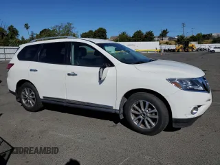 2015 Nissan Pathfinder S with VIN 5N1AR2MN3FC708211, listed as a Copart auction lot 55421345 with 159,217 mi miles and Salvage title. Bid and sale history available at DreamBid. Image 4.