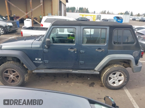 2008 Jeep Wrangler Unlimited X with VIN 1J4GB39138L518050, listed as a IAAI auction lot 41609541 with 226,752 mi miles and . Bid and sale history available at DreamBid. Image 14.