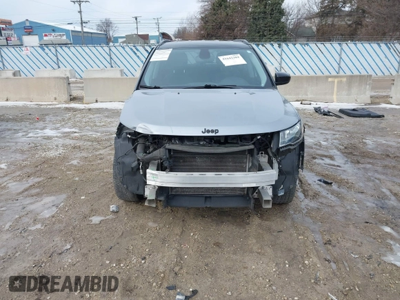 2021 Jeep Compass Latitude with VIN 3C4NJCBB2MT526500, listed as a IAAI auction lot 41642304 with 51,315 mi miles and . Bid and sale history available at carsss.com. Image 13.