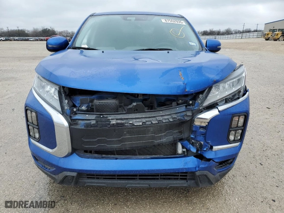 2022 Mitsubishi Outlander Sport SE with VIN JA4APVAU5NU008412, listed as a Copart auction lot 87552935 with 34,333 mi miles and Salvage Title. Bid and sale history available at carsss.com. Image 5.