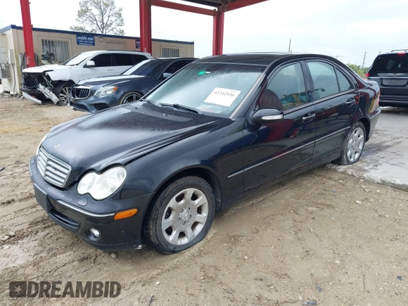 2005 Mercedes-Benz C 240 with VIN WDBRF81J05F557070, listed as a IAAI auction lot 42242556 with 113,139 mi miles and . Bid and sale history available at DreamBid. Image 2.