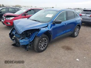 2022 Ford Escape SE with VIN 1FMCU9G69NUA71547, listed as a IAAI auction lot 41731172 with 36,273 mi miles and . Bid and sale history available at carsss.com. Image 2.