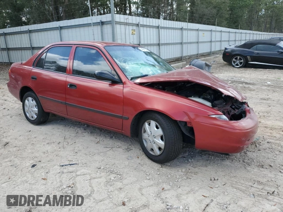 2001 Chevrolet Prizm with VIN 1Y1SK52811Z428154, listed as a Copart auction lot 44947305 with Not provided miles and Salvage title. Bid and sale history available at DreamBid. Image 4.