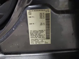 2020 Nissan Altima S z VIN 1N4BL4BV6LC127358, wystawiony jako IAAI lot #41632354 z przebiegiem 116 244 mil mil oraz . Historia ofert i sprzedaży dostępna na DreamBid. Obrazek 9.