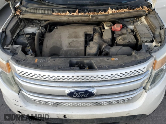 2013 Ford Explorer XLT with VIN 1FM5K7D83DGC19617, listed as a Copart auction lot 50231925 with 184,027 mi miles and Salvage Title. Bid and sale history available at DreamBid. Image 12.