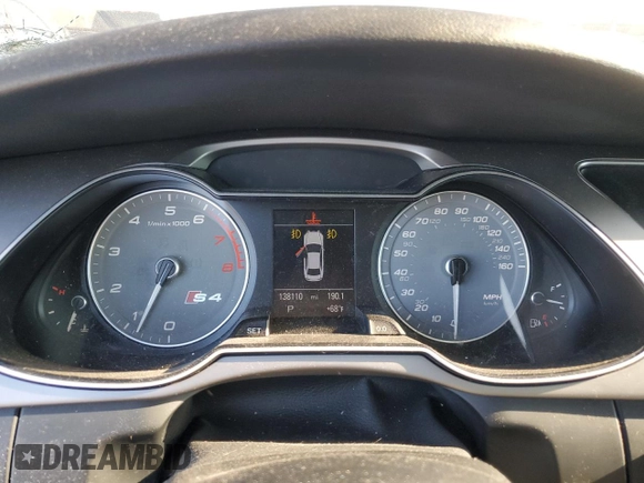 2013 Audi S4 Premium Plus with VIN WAUBGAFL2DA218983, listed as a Copart auction lot 63500134 with 138,110 mi miles and Clean Title. Bid and sale history available at carsss.com. Image 9.