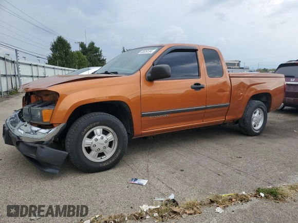 2004 GMC Canyon SLE Z85 with VIN 1GTCS196X48110159, listed as a Copart auction lot 68526134 with 89,254 mi miles and Salvage Title. Bid and sale history available at carsss.com. Image 1.