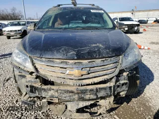 2015 Chevrolet Traverse LTZ with VIN 1GNKVJKD0FJ138972, listed as a Copart auction lot 47435975 with 96,169 mi miles and Salvage Title. Bid and sale history available at DreamBid. Image 5.