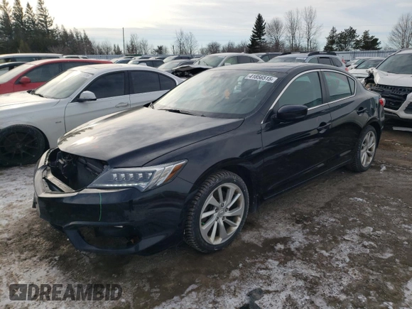 2016 Acura ILX w/Premium Pkg with VIN 19UDE2F75GA802231, listed as a Copart auction lot 41856515 with 96,785 mi miles and Clean Title. Bid and sale history available at carsss.com. Image 1.