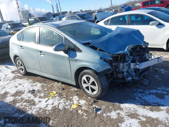 2013 Toyota Prius One z VIN JTDKN3DU3D1617773, wystawiony jako IAAI lot #41369560 z przebiegiem 91 962 mil mil oraz . Historia ofert i sprzedaży dostępna na DreamBid. Obrazek 1.