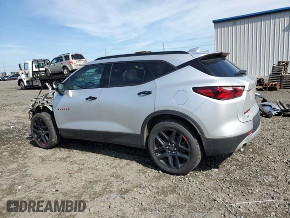 2021 Chevrolet Blazer LT with VIN 3GNKBHRS7MS571254, listed as a Copart auction lot 58269005 with 95,554 mi miles and Salvage title. Bid and sale history available at DreamBid. Image 2.