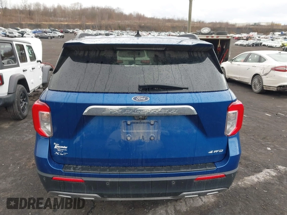2021 Ford Explorer XLT with VIN 1FMSK8DH7MGA32857, listed as a IAAI auction lot 41877424 with 77,793 mi miles. Bid and sale history available at carsss.com. Image 16.