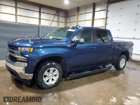 2021 Chevrolet Silverado 1500 LT with VIN 3GCUYDED8MG285934, listed as a Copart auction lot 43913615 with 59,760 mi miles and Clean Title. Bid and sale history available at DreamBid. Image 1.