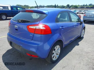 2013 Kia Rio SX with VIN KNADN5A33D6177828, listed as a IAAI auction lot 42534171 with 105,645 mi miles and . Bid and sale history available at DreamBid. Image 4.