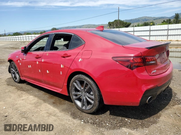 2018 Acura TLX w/A-SPEC Pkg with VIN 19UUB2F63JA007931, listed as a Copart auction lot 52135034 with Not provided miles and Salvage title. Bid and sale history available at DreamBid. Image 2.