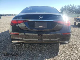 2023 Mercedes-Benz S-Class S 500 with VIN W1K6G6DB5PA174998, listed as a Copart auction lot 81356414 with 18,174 mi miles and Salvage Title. Bid and sale history available at carsss.com. Image 6.