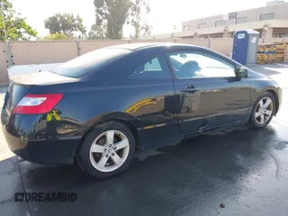 2007 Honda Civic Cpe EX with VIN 2HGFG12857H577421, listed as a IAAI auction lot 42141617 with 167,659 mi miles. Bid and sale history available at carsss.com. Image 4.