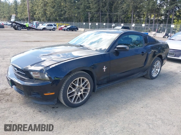 2012 Ford Mustang V6 Premium with VIN 1ZVBP8AM5C5251864, listed as a IAAI auction lot 42087587 with 171,417 mi miles. Bid and sale history available at carsss.com. Image 21.