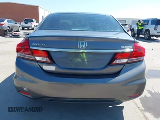 2014 Honda Civic Sedan LX with VIN 19XFB2F59EE026159, listed as a IAAI auction lot 42040655 with 104,190 mi miles. Bid and sale history available at carsss.com. Image 17.