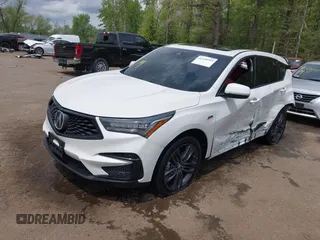 2021 Acura RDX w/A-Spec Package with VIN 5J8TC2H63ML048400, listed as a IAAI auction lot 42128393 with 37,496 mi miles and . Bid and sale history available at DreamBid. Image 17.