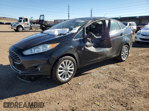2017 Ford Fiesta Titanium with VIN 3FADP4CJ5HM136289, listed as a Copart auction lot 88919015 with 149,670 mi miles and Salvage Title. Bid and sale history available at carsss.com. Image 1.