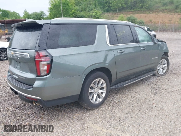 2023 Chevrolet Suburban Premier z VIN 1GNSCFKD7PR463950, wystawiony jako IAAI lot #42161223 z przebiegiem 40 585 mil mil oraz . Historia ofert i sprzedaży dostępna na DreamBid. Obrazek 4.