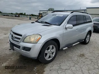2007 Mercedes-Benz GL-Class with VIN 4JGBF71E67A155694, listed as a Copart auction lot 54884375 with 182,293 mi miles and Clean Title. Bid and sale history available at carsss.com. Image 1.