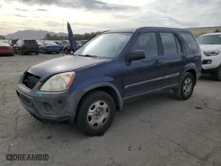 2006 Honda CR-V LX with VIN JHLRD68546C020776, listed as a Copart auction lot 50601645 with 233,222 mi miles and Salvage Title. Bid and sale history available at carsss.com. Image 1.