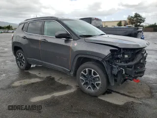 2021 Jeep Compass Trailhawk с VIN 3C4NJDDB7MT600738, выставлен на аукционе Copart как лот 50995715 с пробегом 72 157 миль миль и Списание • Salvage title. История ставок и продаж доступна на DreamBid. Изображение 4.