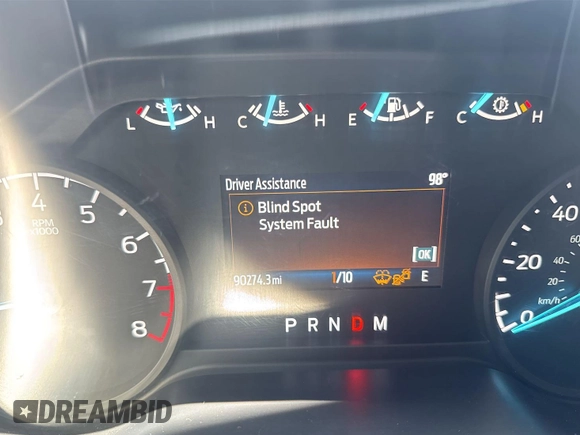 2021 Ford F-150 XL with VIN 1FTFX1E51MKF07502, listed as a IAAI auction lot 42737762 with 90,272 mi miles and . Bid and sale history available at DreamBid. Image 16.