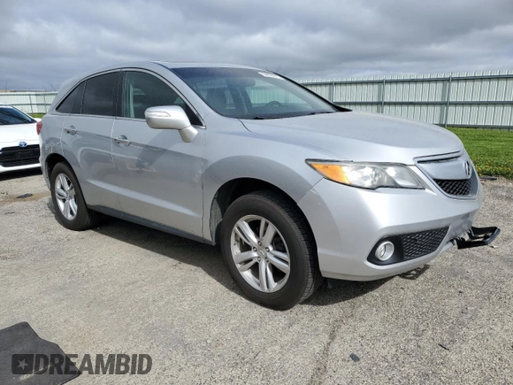 2015 Acura RDX Tech Pkg with VIN 5J8TB4H56FL007378, listed as a Copart auction lot 54633615 with 128,715 mi miles and Non Repairable. Bid and sale history available at carsss.com. Image 4.