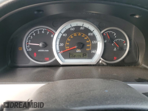 2007 Suzuki Forenza z VIN KL5JD86Z97K720530, wystawiony jako Copart lot #85948614 z przebiegiem 158 174 mil mil oraz Szkoda całkowita • Salvage title. Historia ofert i sprzedaży dostępna na DreamBid. Obrazek 9.