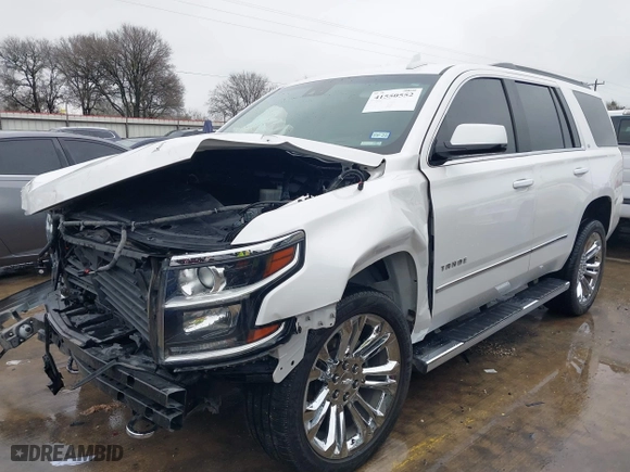 2018 Chevrolet Tahoe LT with VIN 1GNSCBKC5JR323595, listed as a IAAI auction lot 41550552 with 115,697 mi miles. Bid and sale history available at carsss.com. Image 19.
